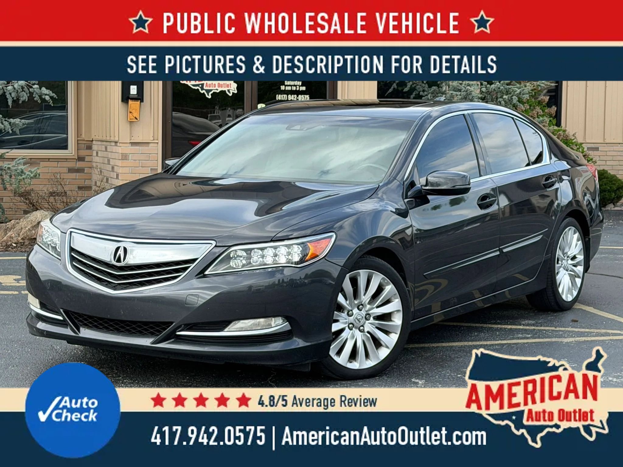 Used 2014 Acura RLX w/ Technology Package image 1