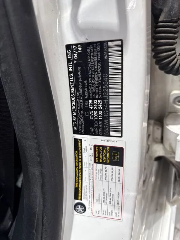 Used 2017 Mercedes-Benz C 63 AMG Sedan image 91