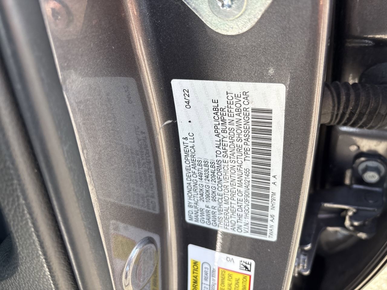 Used 2022 Honda Accord Touring image 22