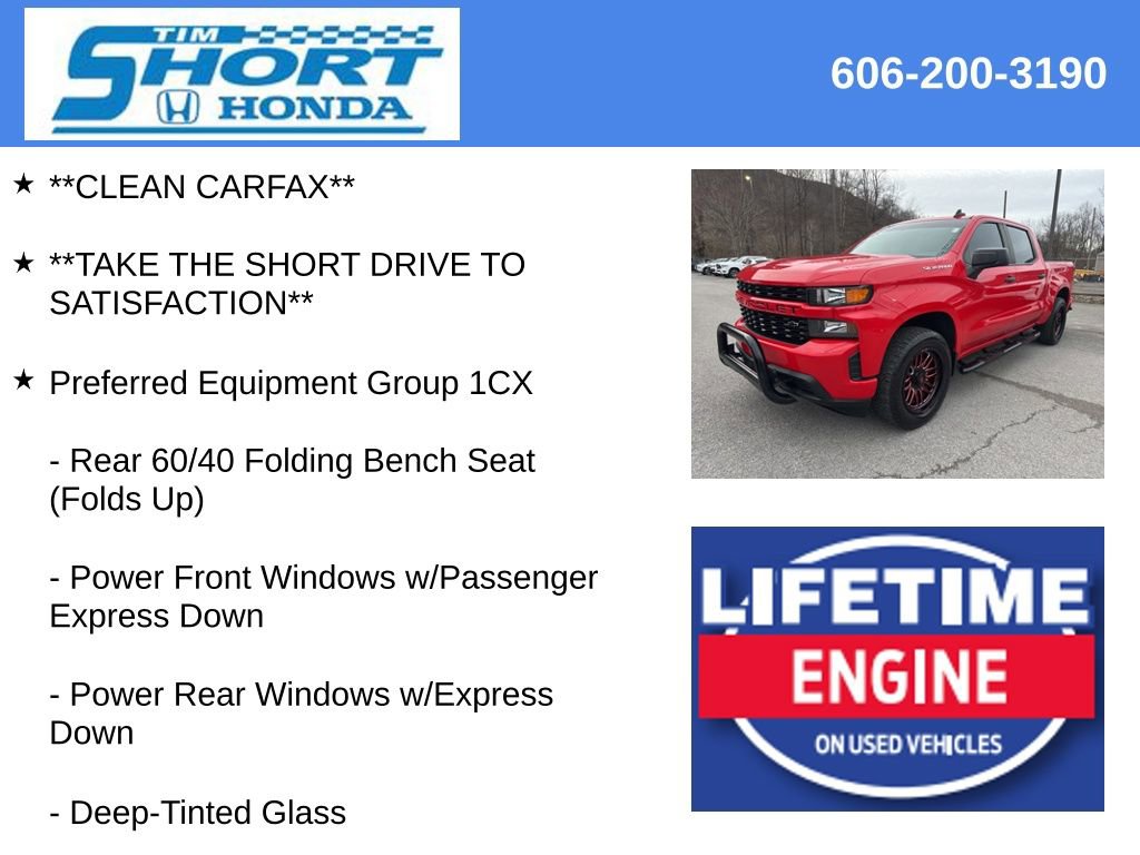 Used 2021 Chevrolet Silverado 1500 Custom image 4