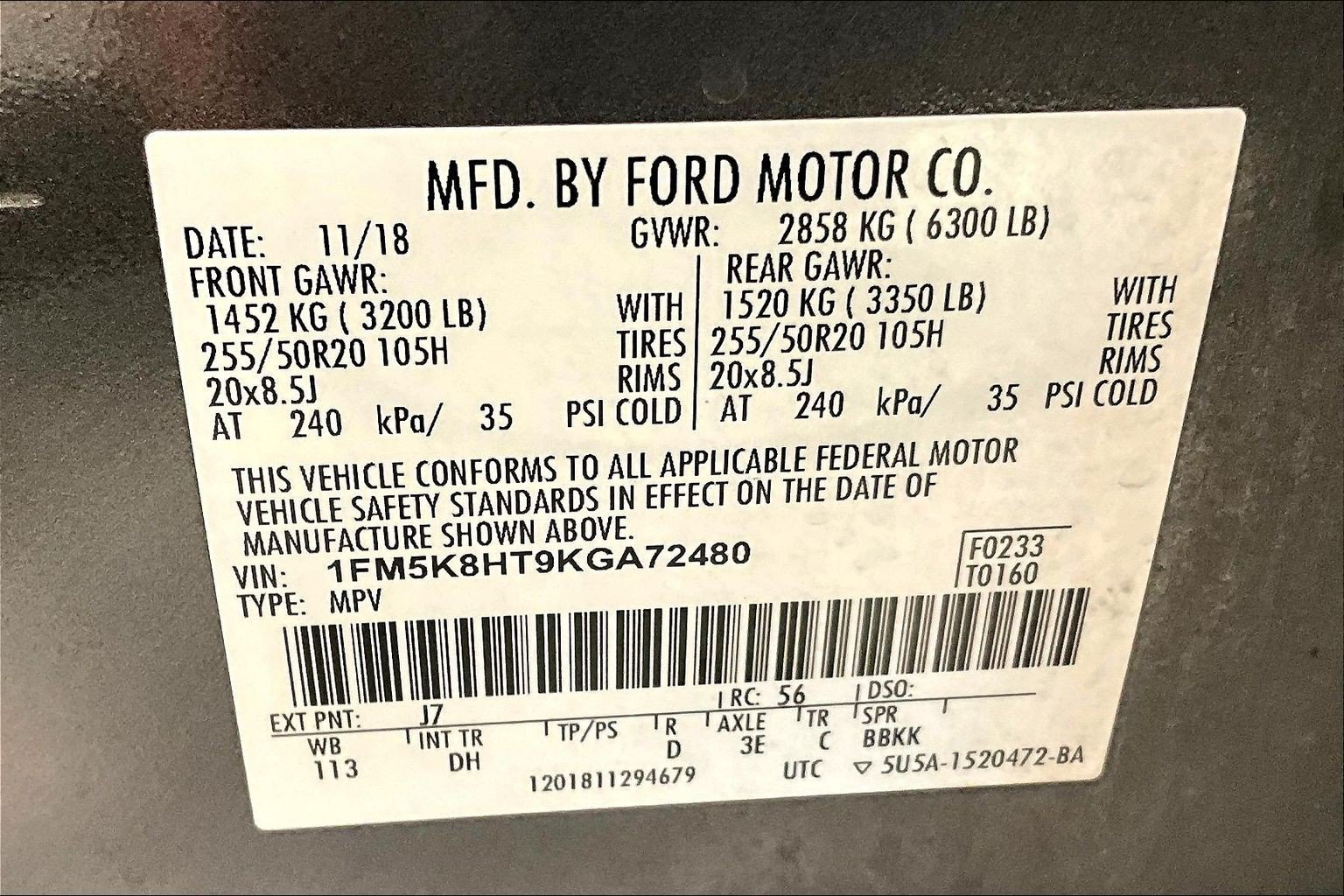 Used 2019 Ford Explorer Platinum AWD/4WD image 19