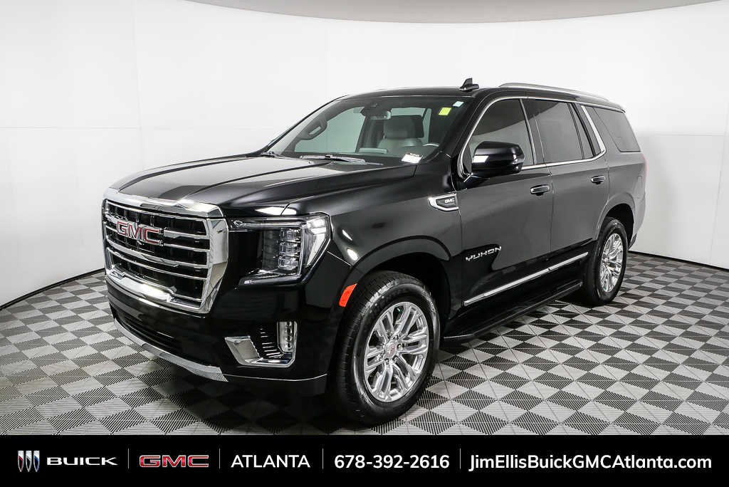 Used 2021 GMC Yukon SLT w/ SLT Premium Package image 28