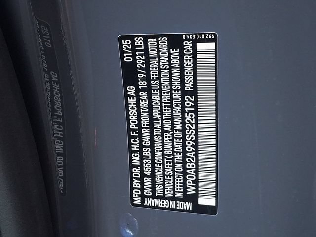 Certified 2025 Porsche 911 Carrera 4 GTS AWD/4WD image 30