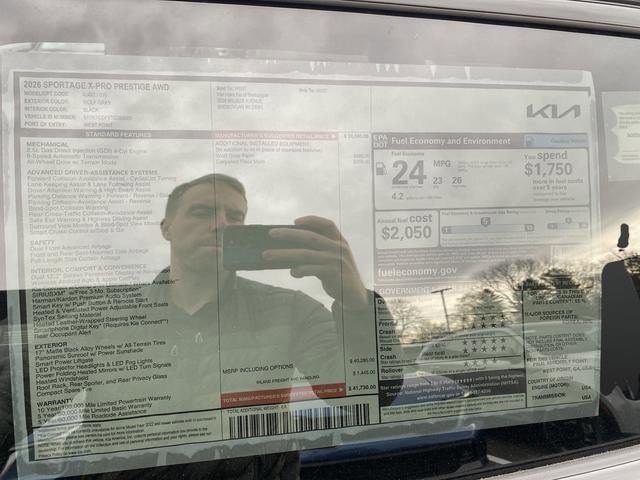 New 2026 Kia Sportage X-Pro Prestige image 33