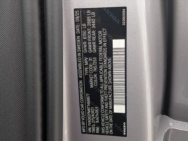 New 2026 Volvo XC90 B6 Ultra w/ Protection Package image 20