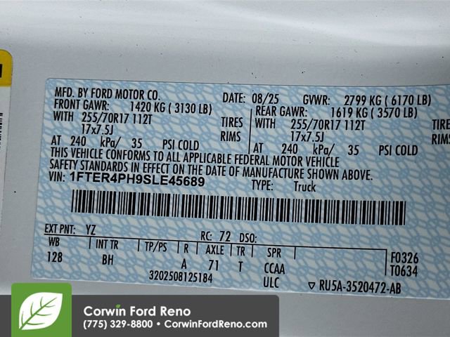 New 2025 Ford Ranger XL w/ Trailer Tow Package image 31