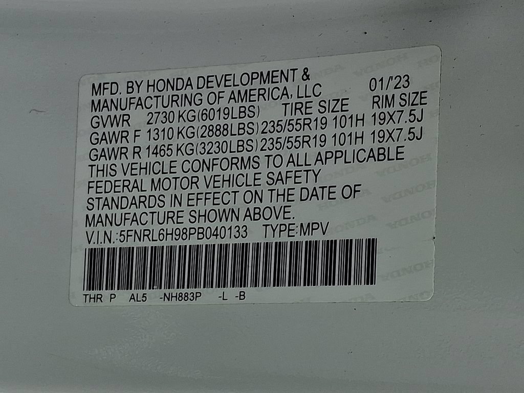 Used 2023 Honda Odyssey Elite image 27