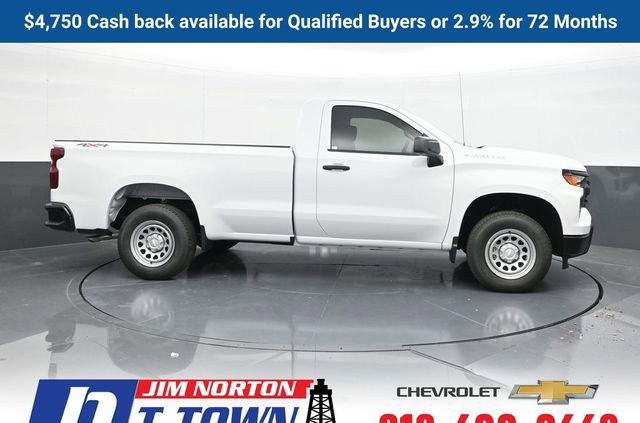 New 2025 Chevrolet Silverado 1500 W/T w/ WT Value Package image 1