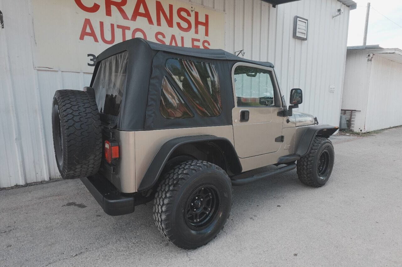 Used 2003 Jeep Wrangler X image 7