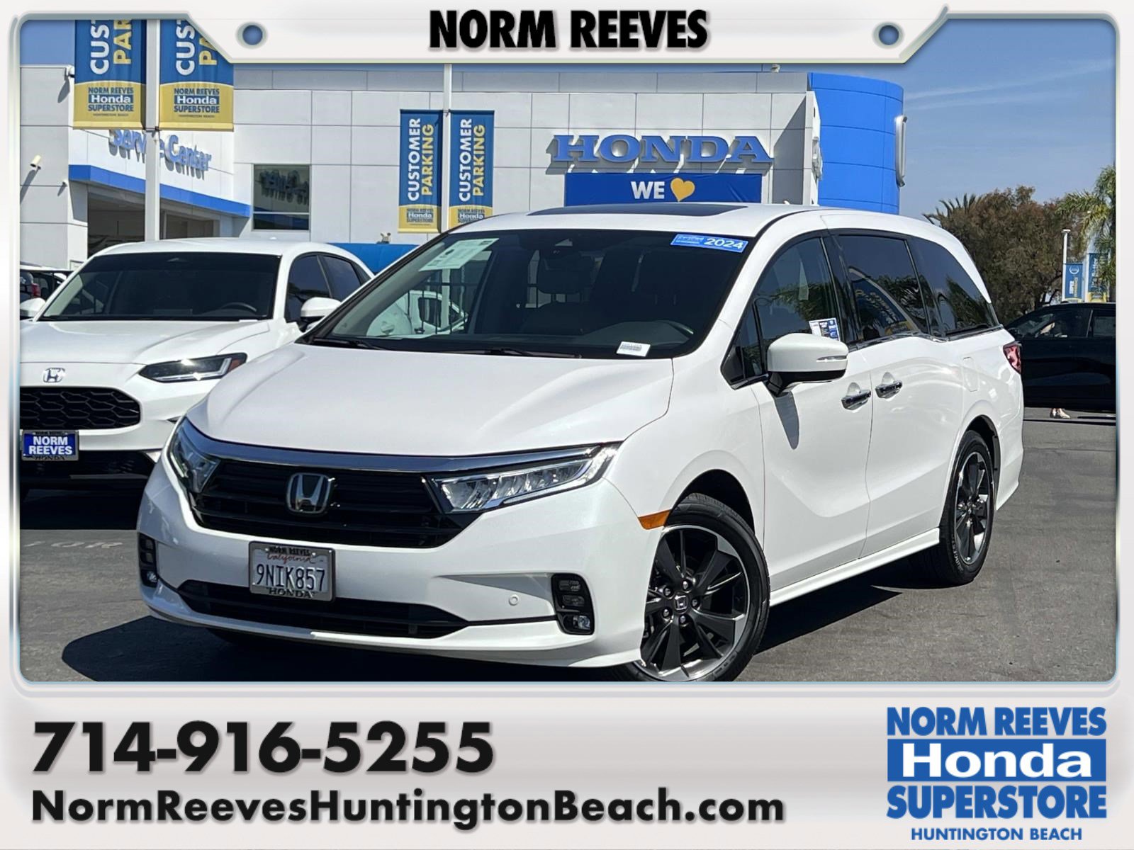 Certified 2024 Honda Odyssey Elite