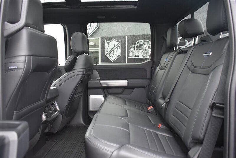 Used 2025 Ford F450 Platinum w/ Camper Package image 24