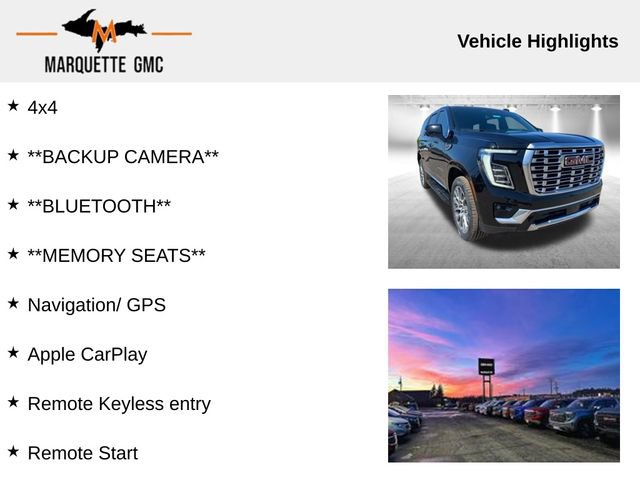 Used 2025 GMC Yukon Denali AWD/4WD image 3