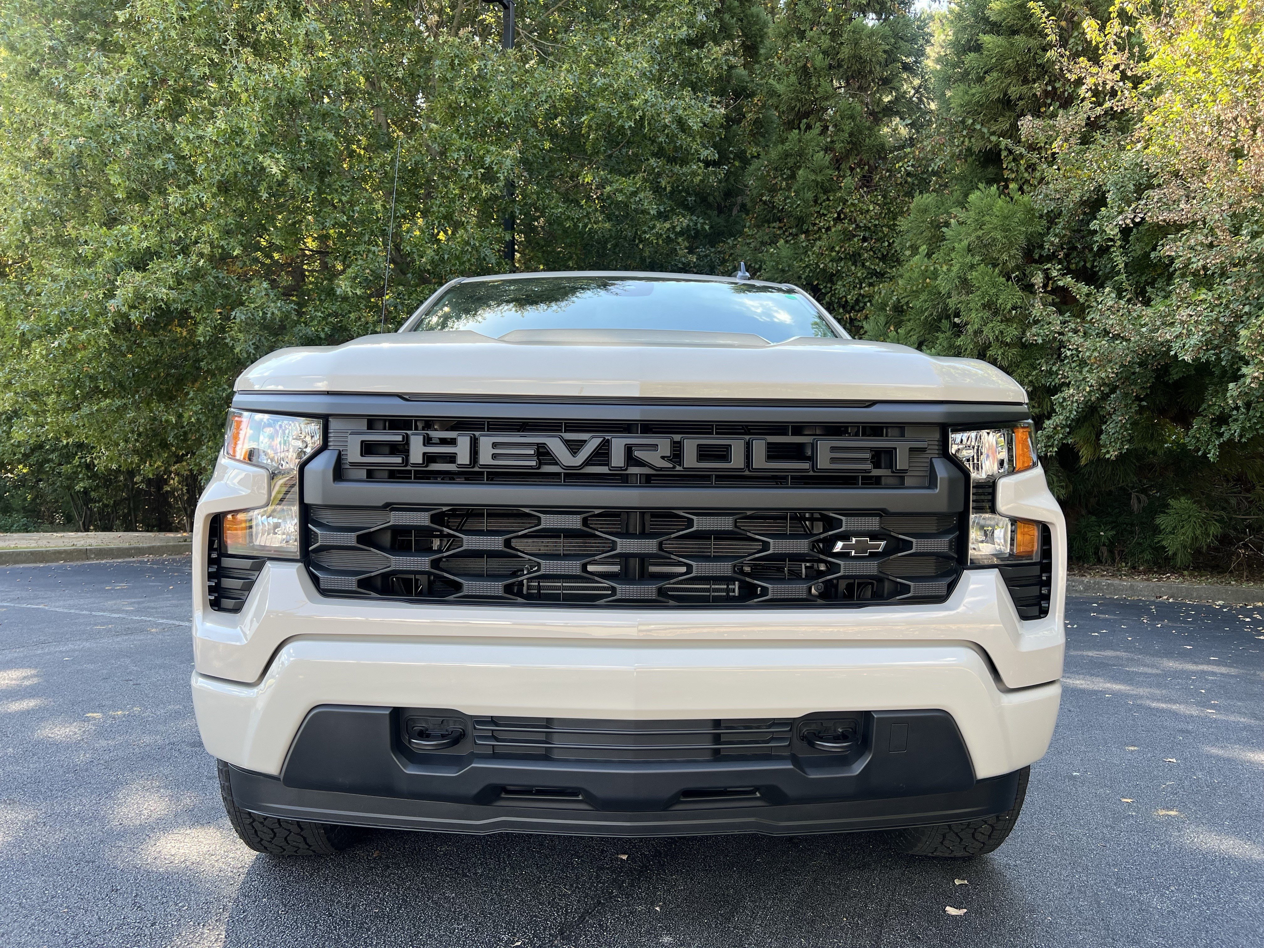 New 2026 Chevrolet Silverado 1500 Custom w/ Turbomax Blackout Package AWD/4WD image 3