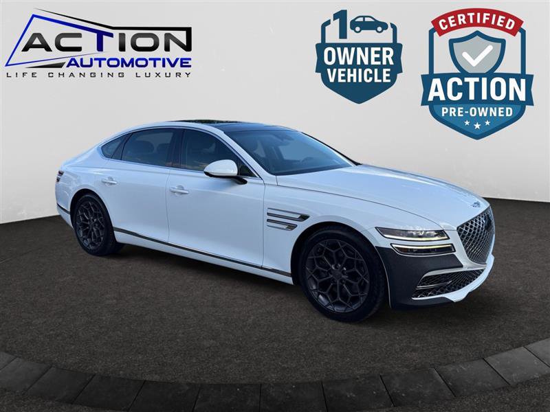 Used 2022 Genesis G80 2.5T w/ Prestige Package AWD/4WD image 1