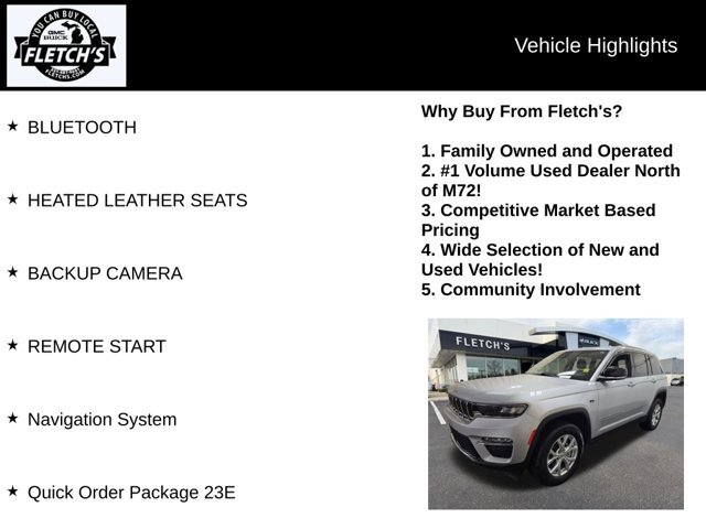 Used 2023 Jeep Grand Cherokee Limited AWD/4WD image 2