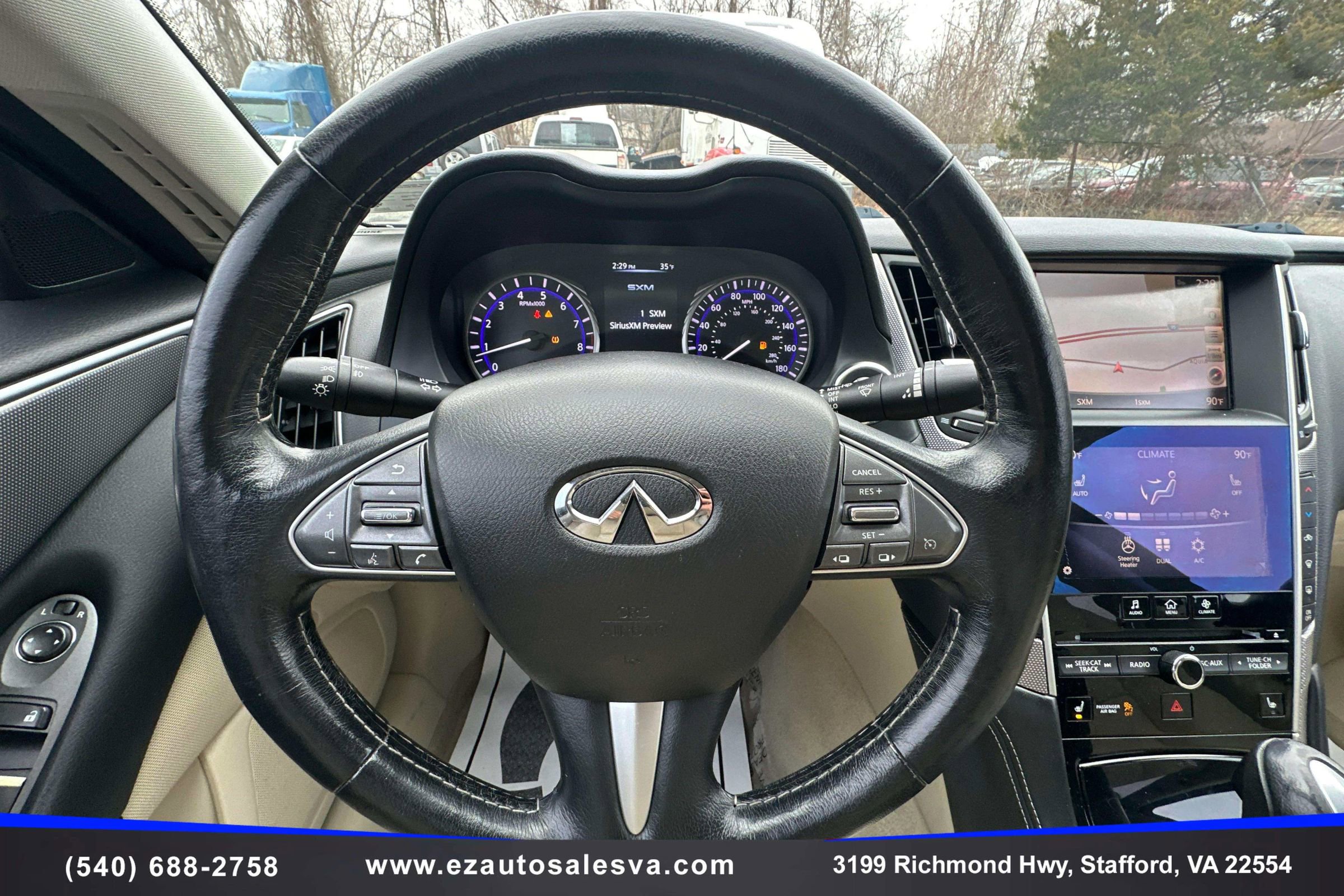 Used 2015 INFINITI Q50 Premium w/ Navigation Package image 21