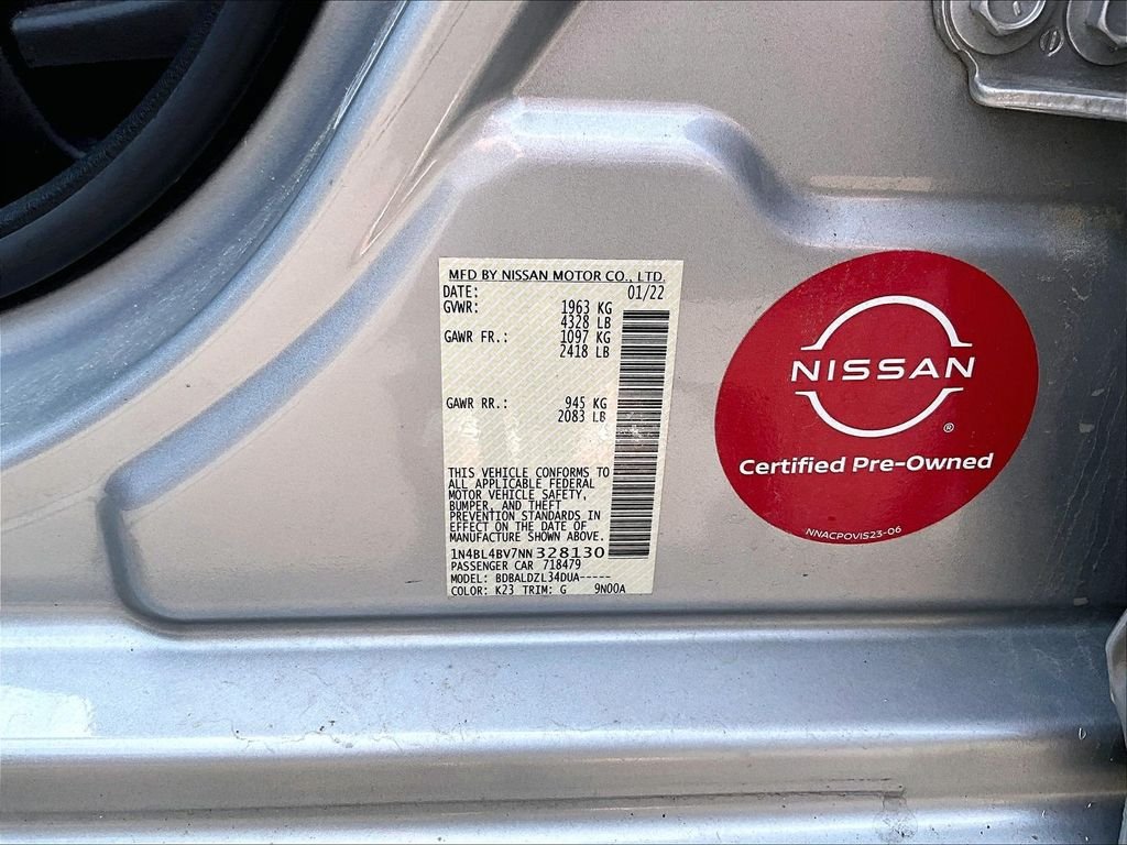 Used 2022 Nissan Altima 2.5 S FWD image 9