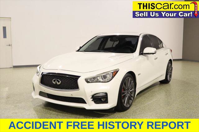 Used 2017 INFINITI Q50 Red Sport 400 RWD image 4