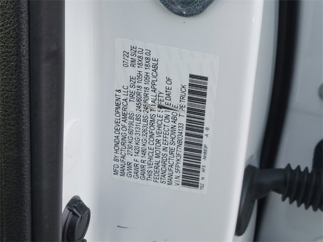 Used 2022 Honda Ridgeline RTL-E image 34