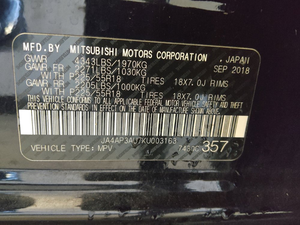 Used 2019 Mitsubishi Outlander Sport ES FWD image 33