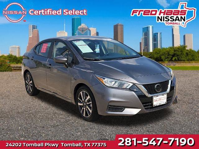 Certified 2021 Nissan Versa SV