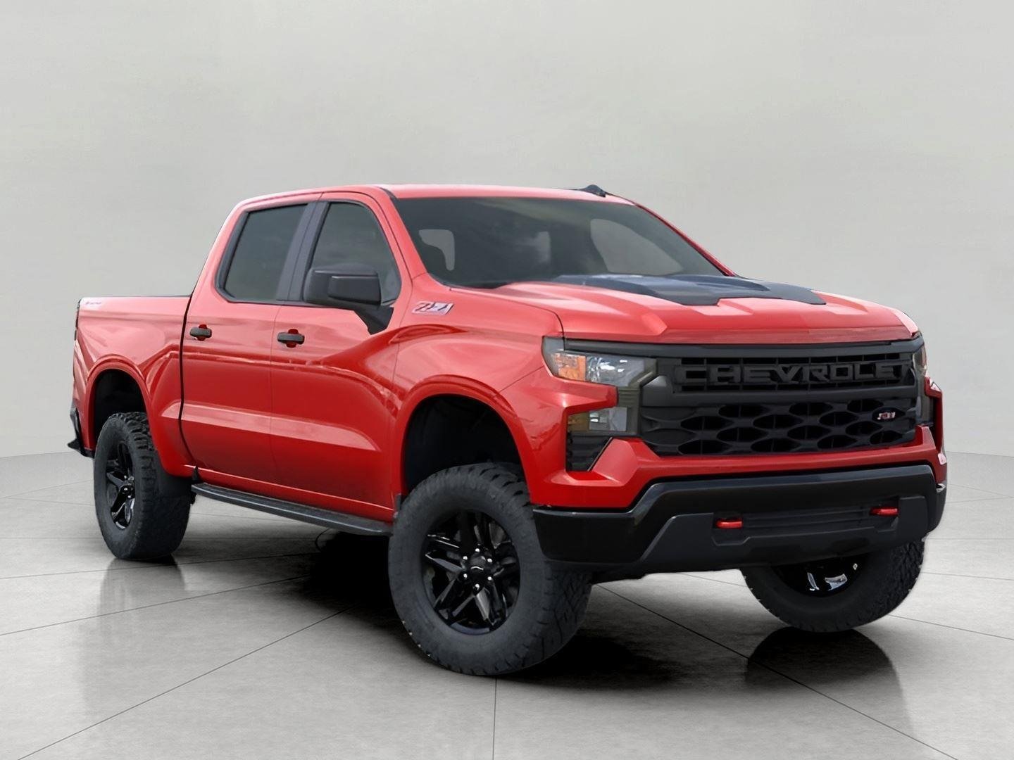 New 2026 Chevrolet Silverado 1500 Custom Trail Boss w/ LPO, Dark Essentials Package AWD/4WD image 1