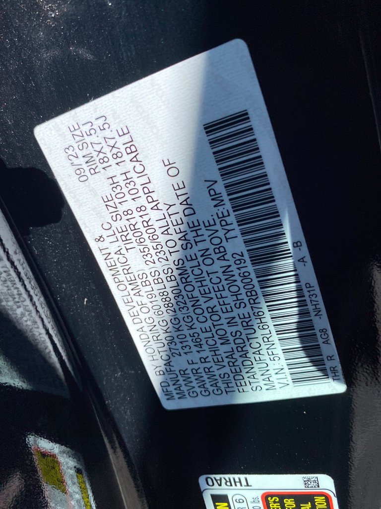 Used 2024 Honda Odyssey EX-L image 16