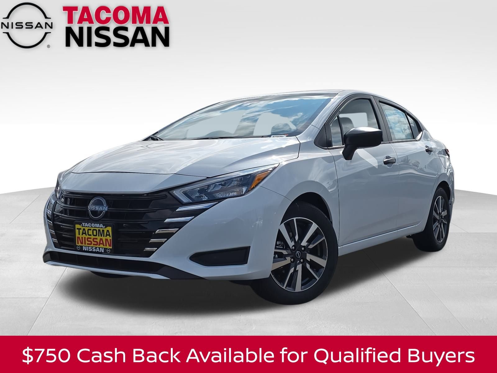 New 2025 Nissan Versa S w/ S Plus Package