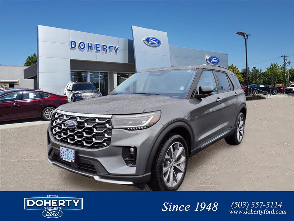 Certified 2025 Ford Explorer Platinum w/ Ultimate Package image 1