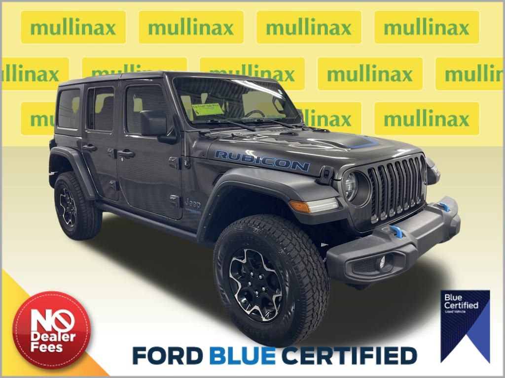 Used 2021 Jeep Wrangler Unlimited Rubicon 4xe w/ Cold Weather Group 360° Tour