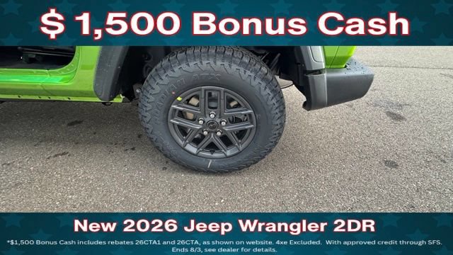 New 2026 Jeep Wrangler Sport AWD/4WD image 27