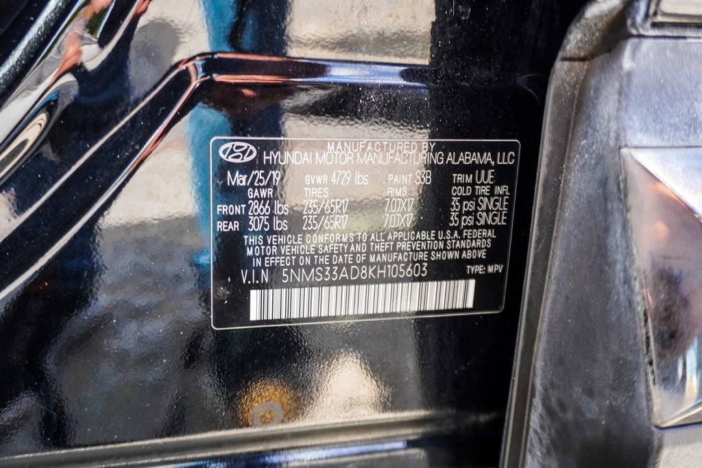 Used 2019 Hyundai Santa Fe SEL image 43