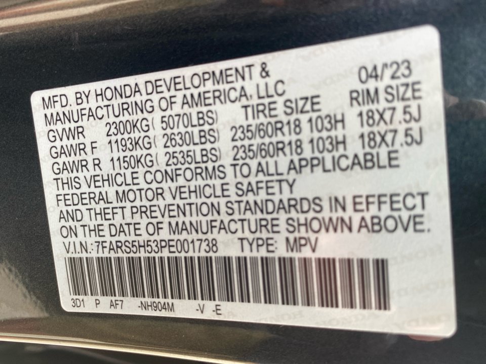 Certified 2023 Honda CR-V Sport image 39