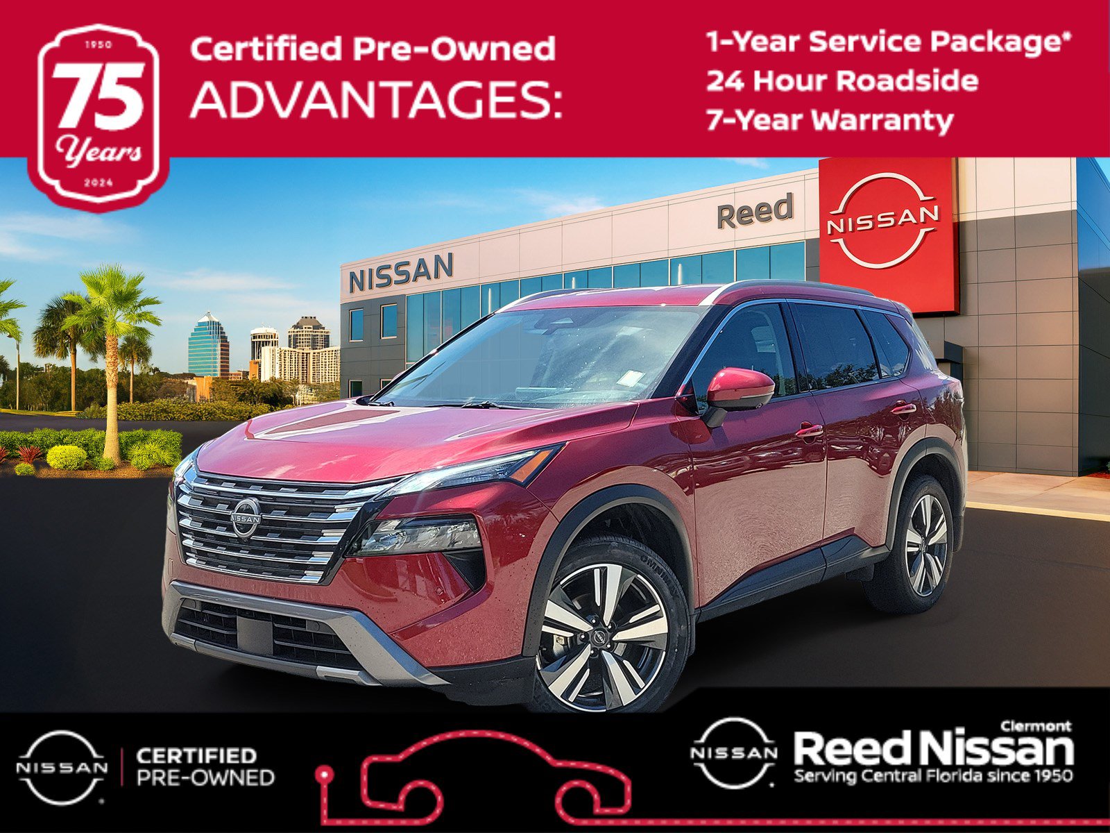 Certified 2025 Nissan Rogue SL