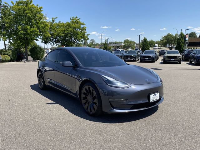 Used 2021 Tesla Model 3 Performance AWD/4WD image 8