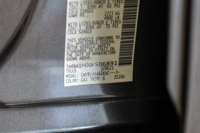 Used 2016 Nissan Titan SL AWD/4WD image 54