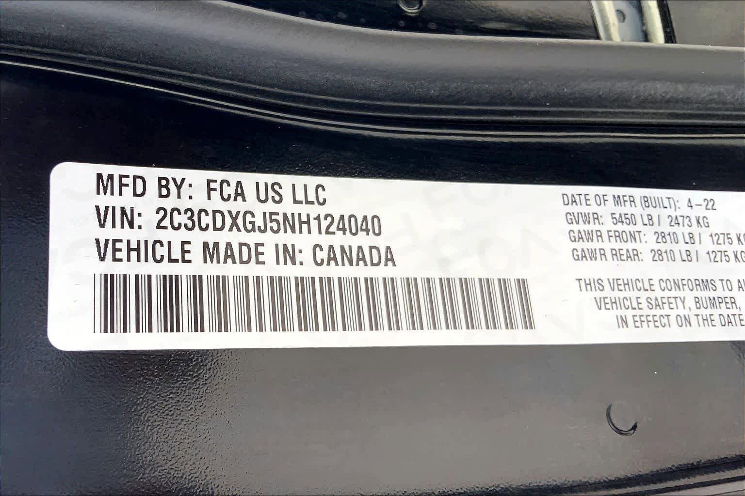 Used 2022 Dodge Charger Scat Pack RWD image 36
