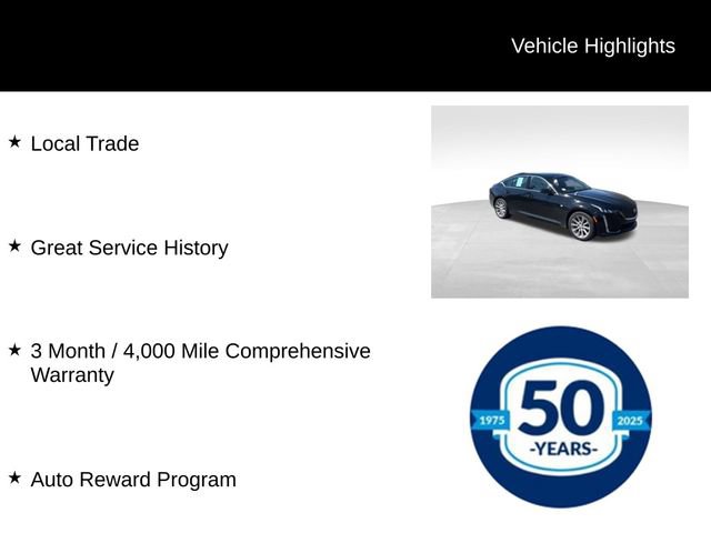 Used 2024 Cadillac CT5 Luxury w/ Sun And Sound Package AWD/4WD image 7