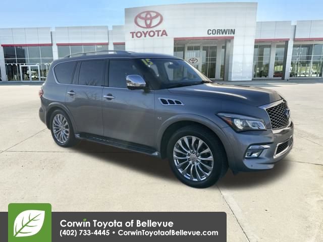 Used 2015 INFINITI QX80 4WD w/ Deluxe Technology Package 360° Tour