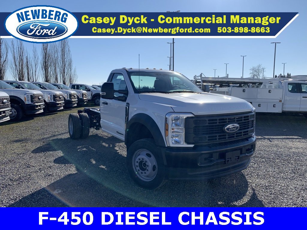 New 2024 Ford F450 XL w/ Snow Plow Prep Package