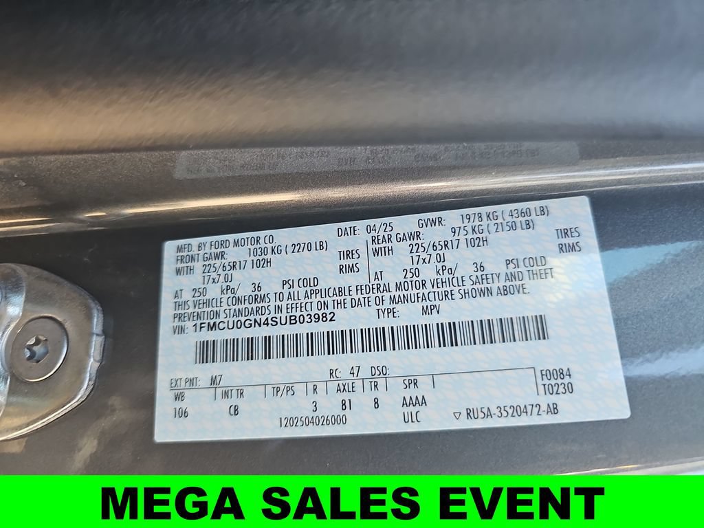 Used 2025 Ford Escape Active FWD image 41