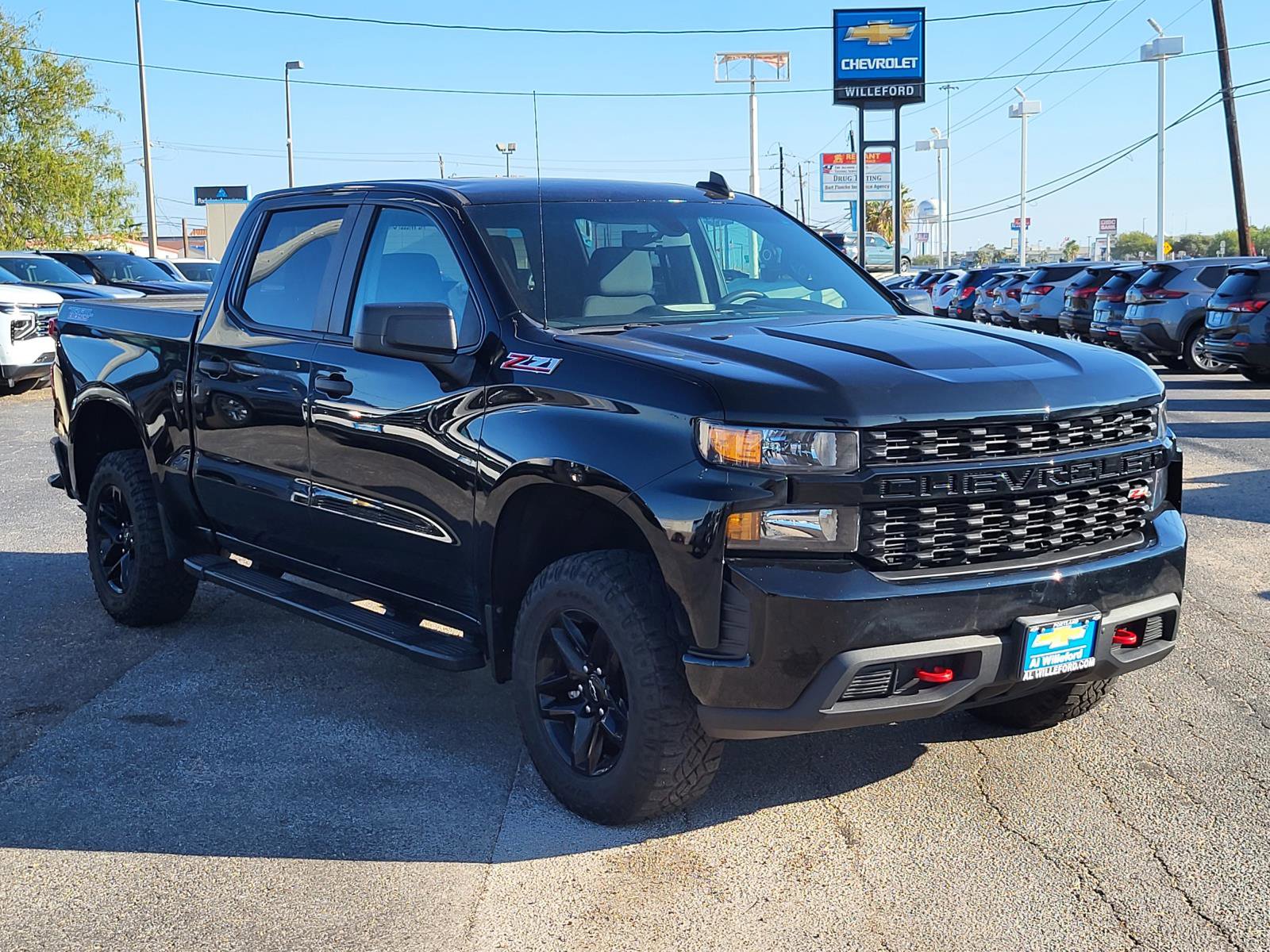 Used 2022 Chevrolet Silverado 1500 Custom Trail Boss w/ LPO, Dark Essentials Package image 7