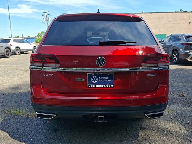 Certified 2021 Volkswagen Atlas SE w/ Towing Package AWD/4WD image 9