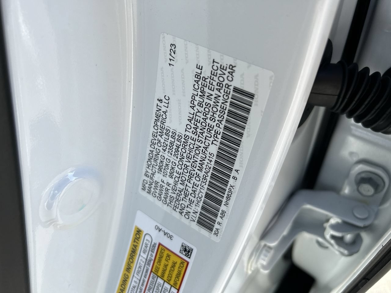 Certified 2024 Honda Accord EX image 32