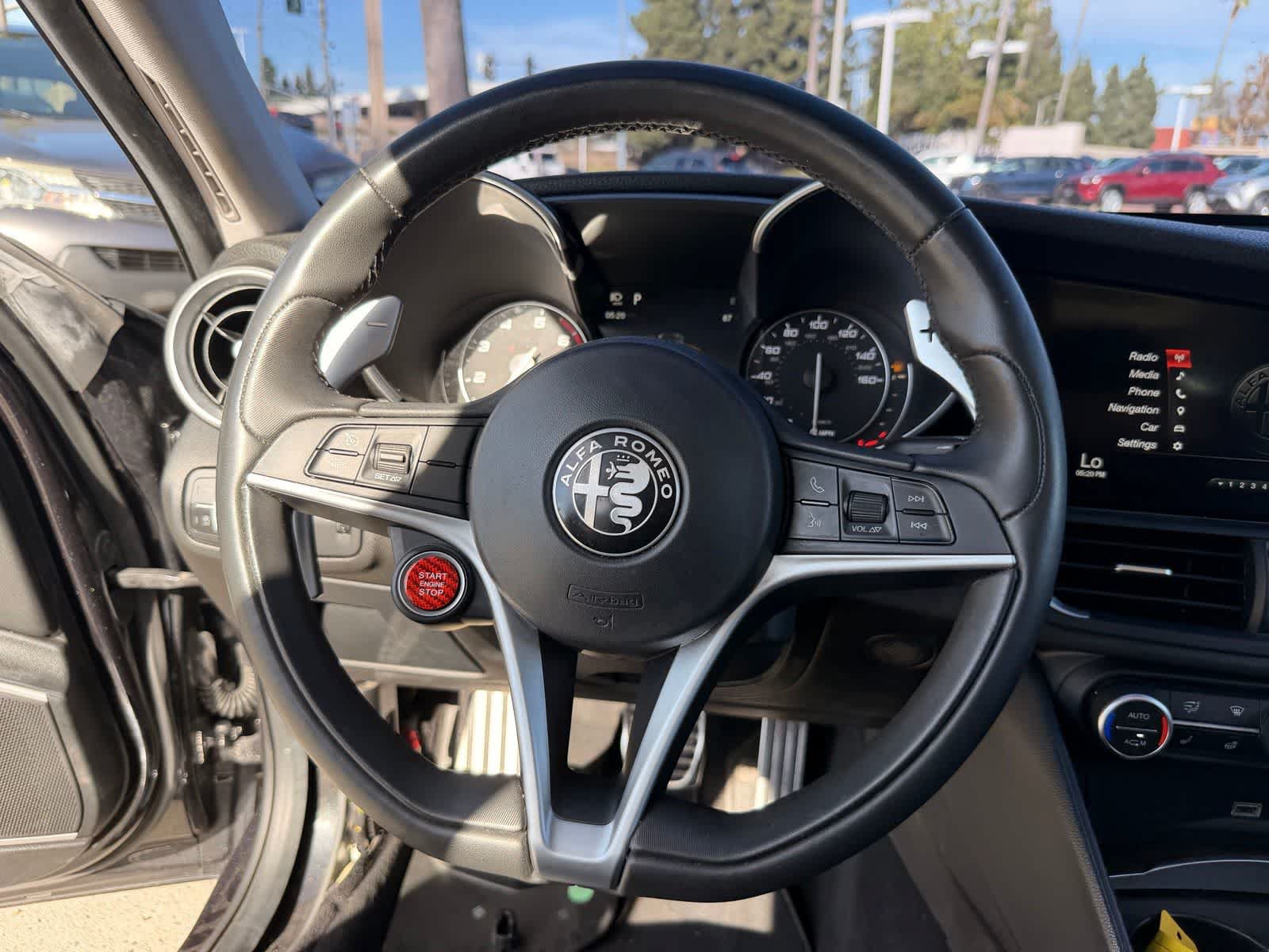 Used 2017 Alfa Romeo Giulia Ti w/ TI 19" Sport Package RWD image 16
