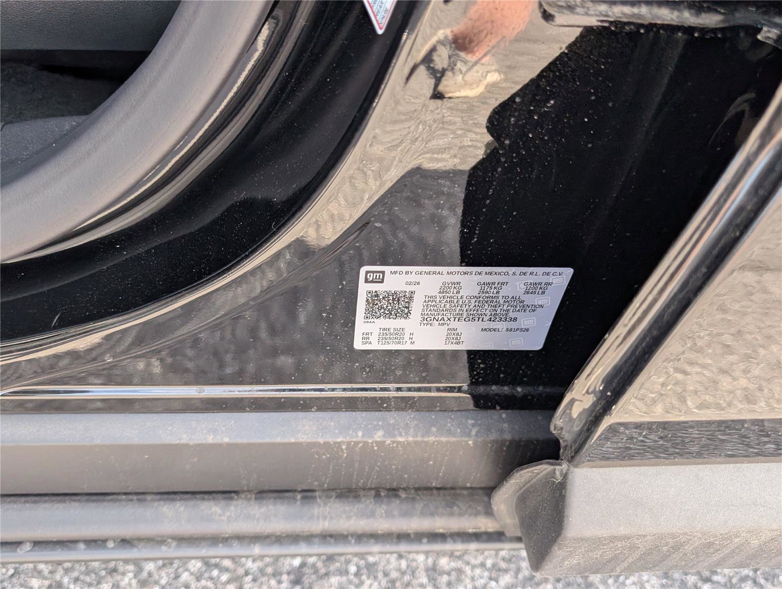 New 2026 Chevrolet Equinox RS w/ Convenience Package III image 11