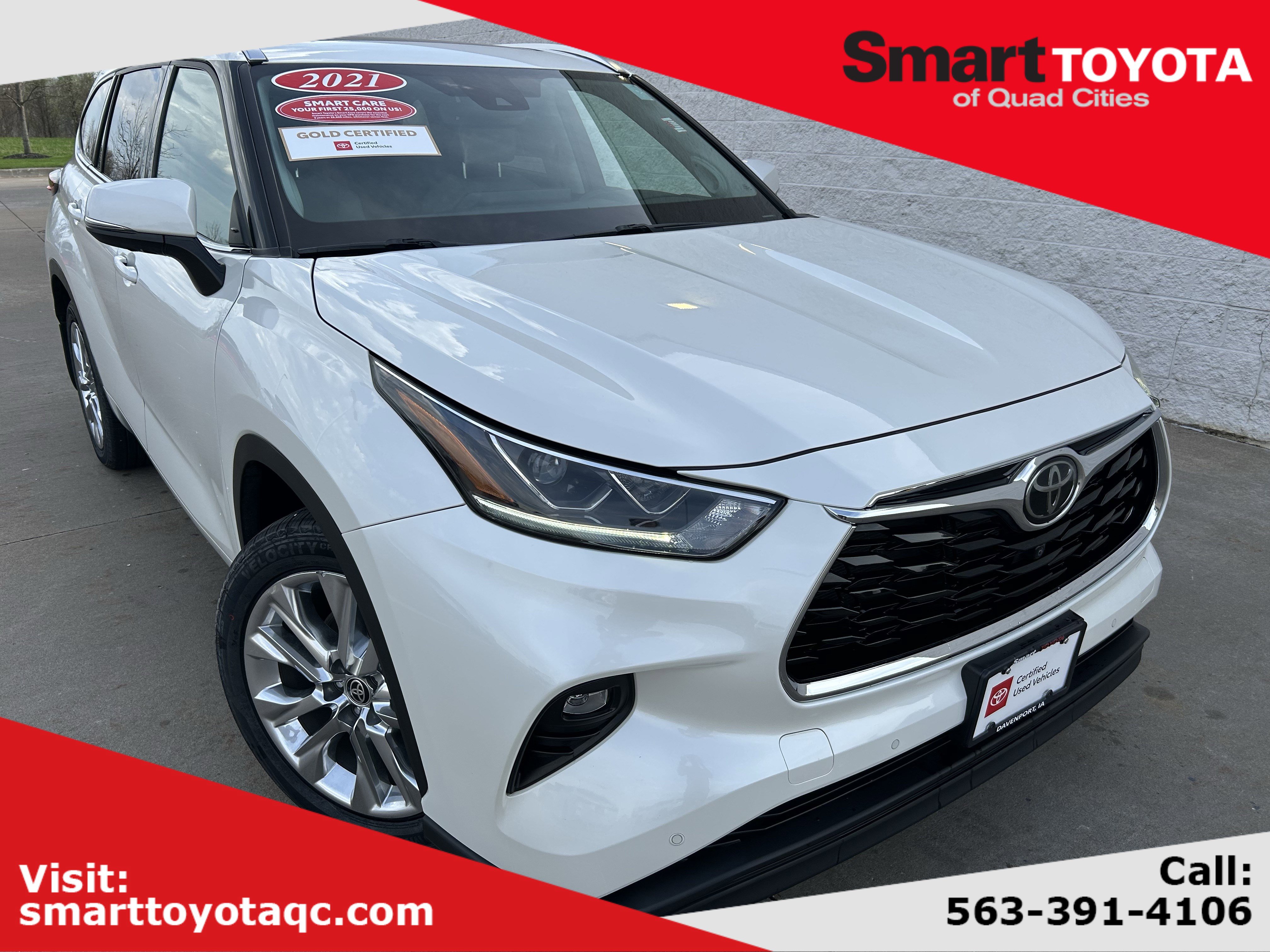 Certified 2021 Toyota Highlander Limited