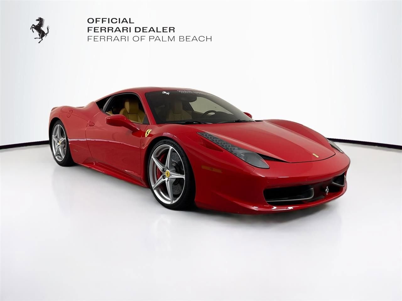Certified 2013 Ferrari 458 Italia Coupe