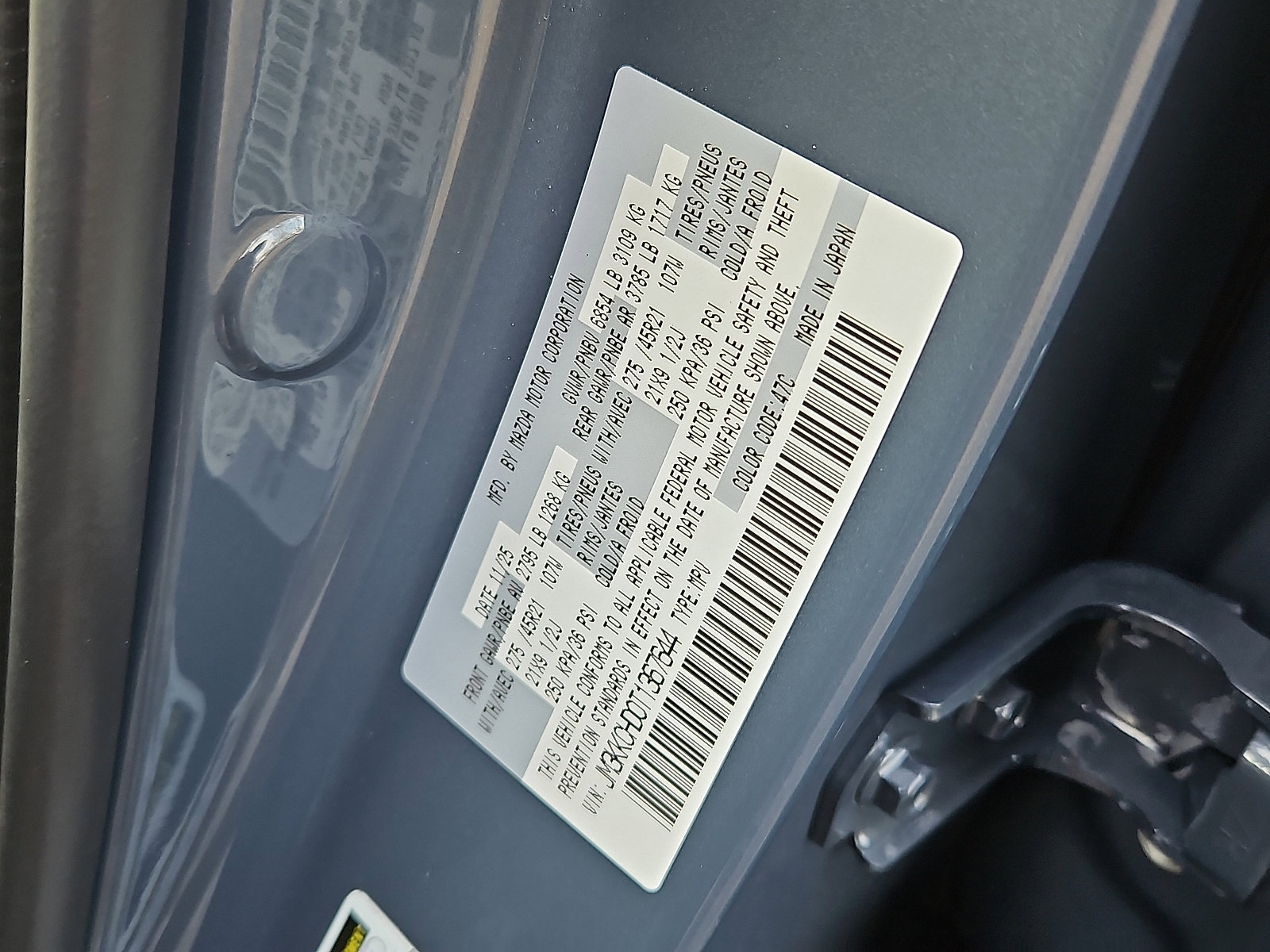 New 2026 MAZDA CX-90 3.3 Turbo w/ Premium Sport Pkg image 20