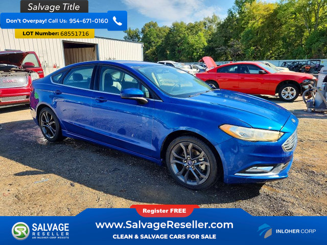 Used 2018 Ford Fusion SE w/ Equipment Group 201A FWD image 5